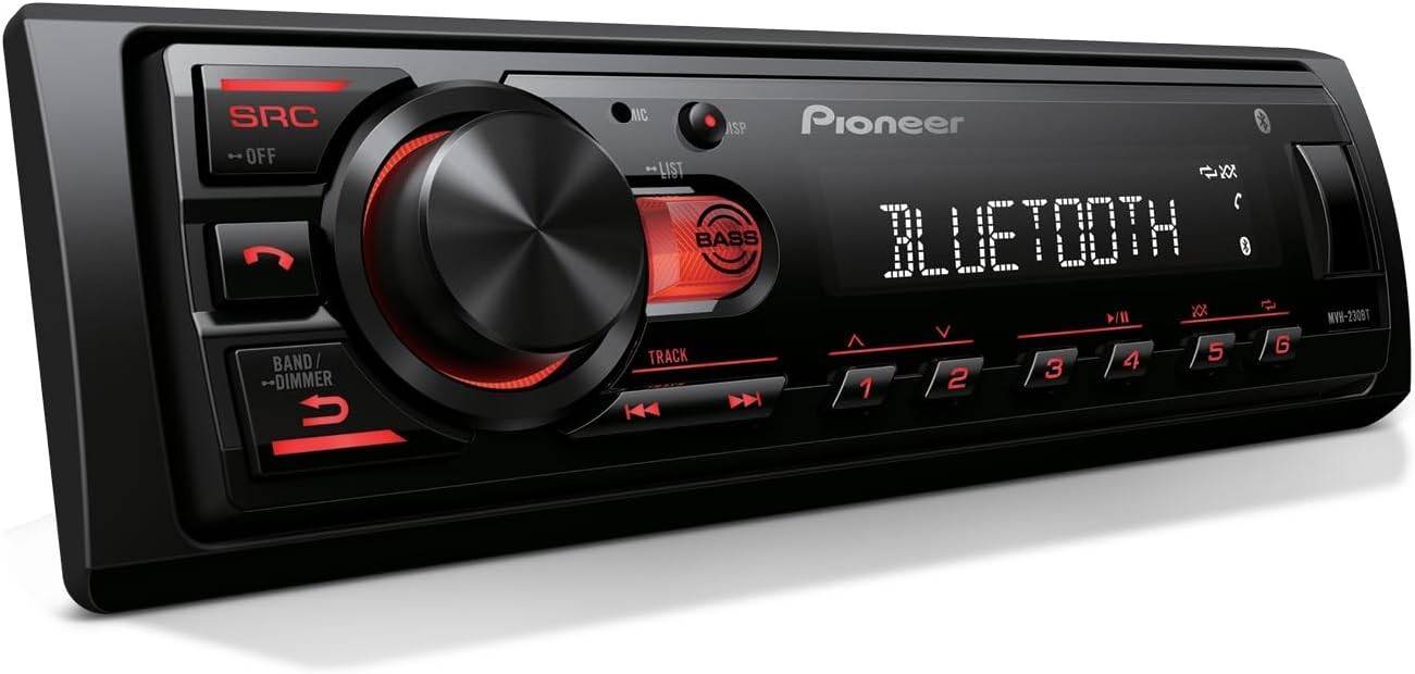 In-Dash Digital Media Receiver – Bluetooth & USB – Ultimate Car Audio Experience