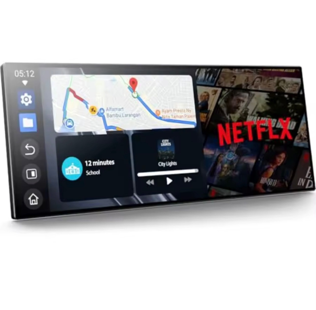 11″ Wireless CarPlay Screen with Netflix & YouTube