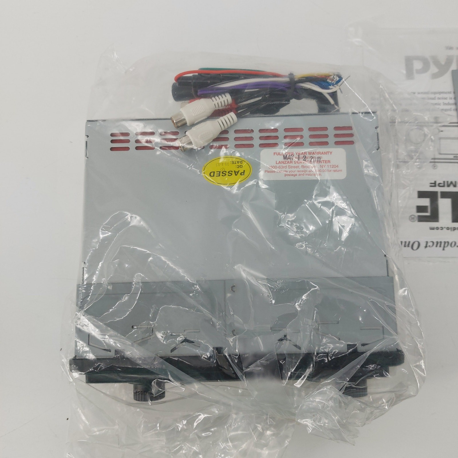 Pyle In Dash AM/FM MPX Receiver MP3 Playback USB Radio