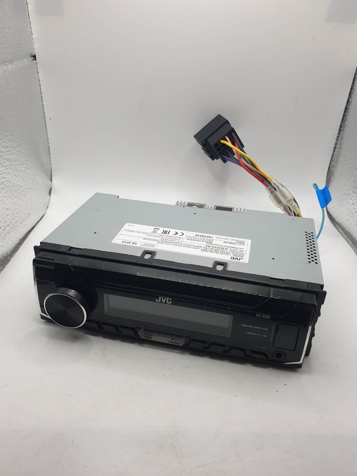 JVC KD-X252 Genuine Car Sterio Audio Unit Assembly Used OEM Part YJ1-123E-02