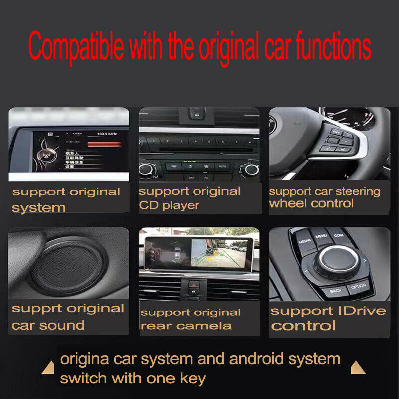 8.8” Car Android For Bmw X3 X4 F25 F26 11-16 Autoradio Carplay Navigation