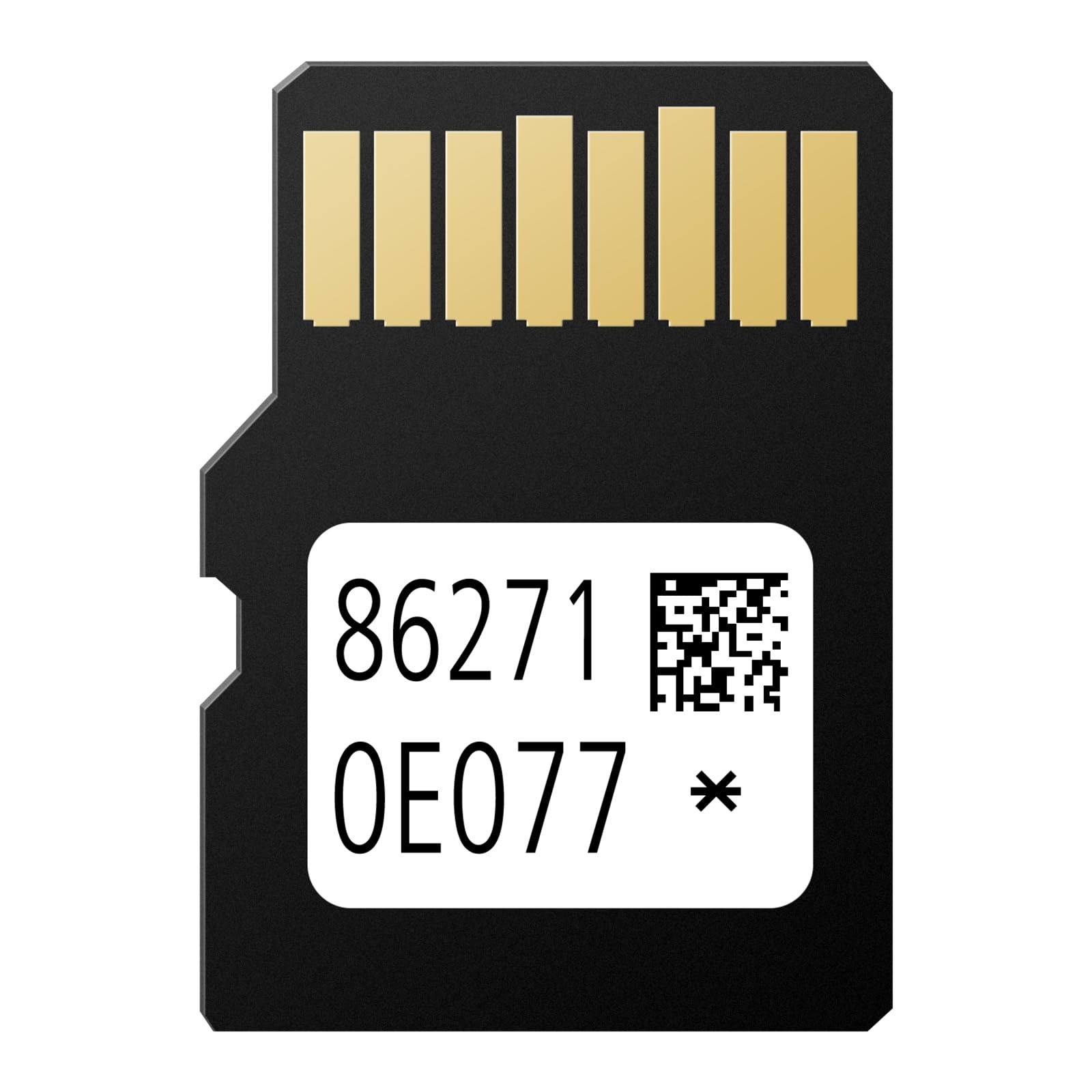 2025 Navigation SD Card Update 86271 0E077 Compatible with Toyota Black