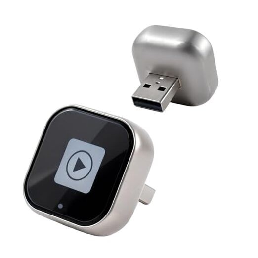 2026 Upgrade 2-in-1 Wireless CarPlay & Android Auto Adapter – Plug & Play