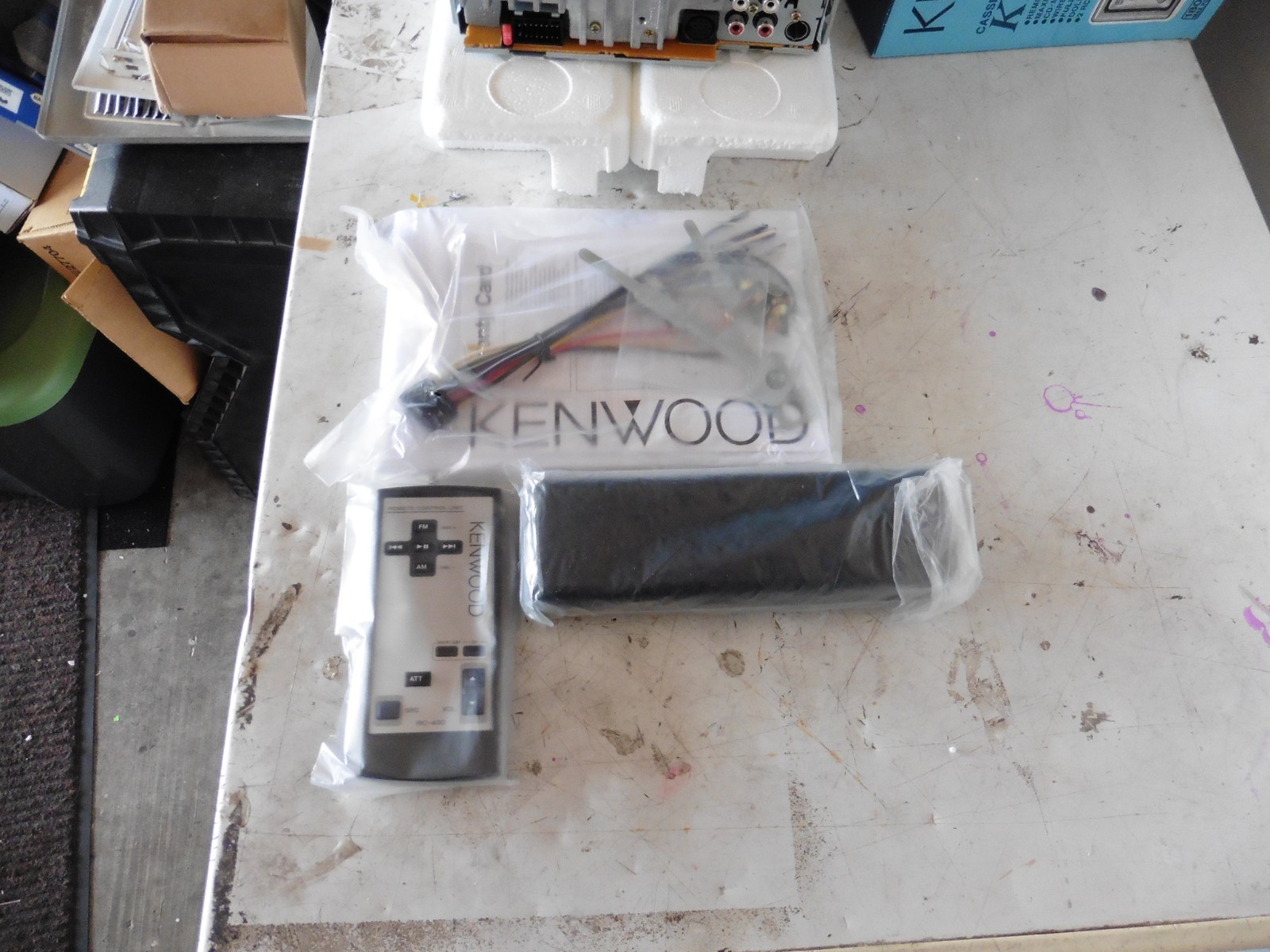 NOS Vintage 90’s Kenwood KRC-335 Car Cassette Stereo Receiver