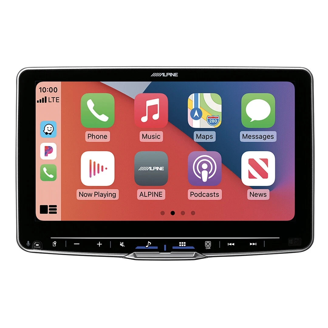 Alpine iLX-F511, Halo 11″ Floating Hi-Res Screen Multimedia Receiver w/ Wireless