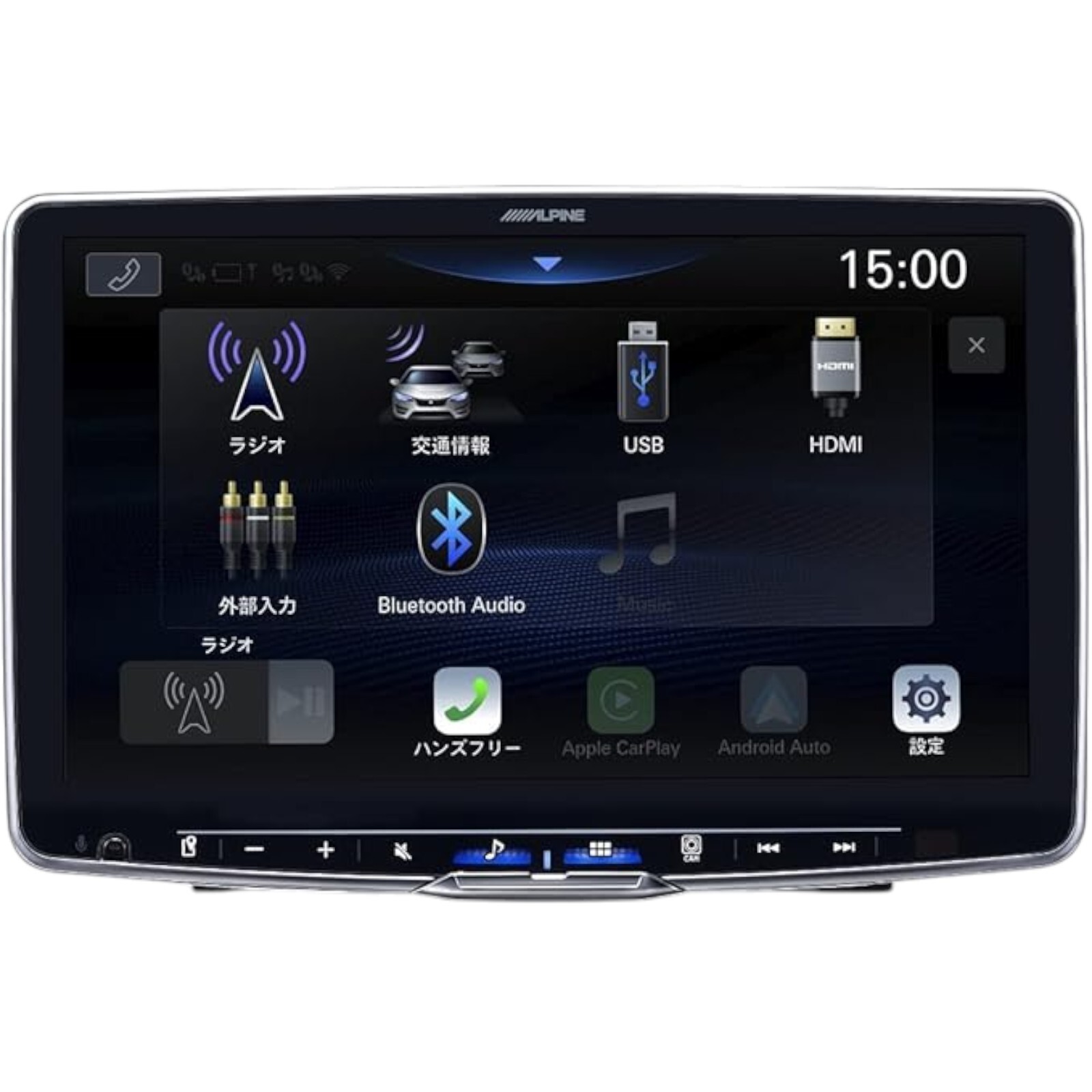 ALPINE 11 Display Big DA DAF11+Power Cable Set Audio Floating Wireless AppleCar