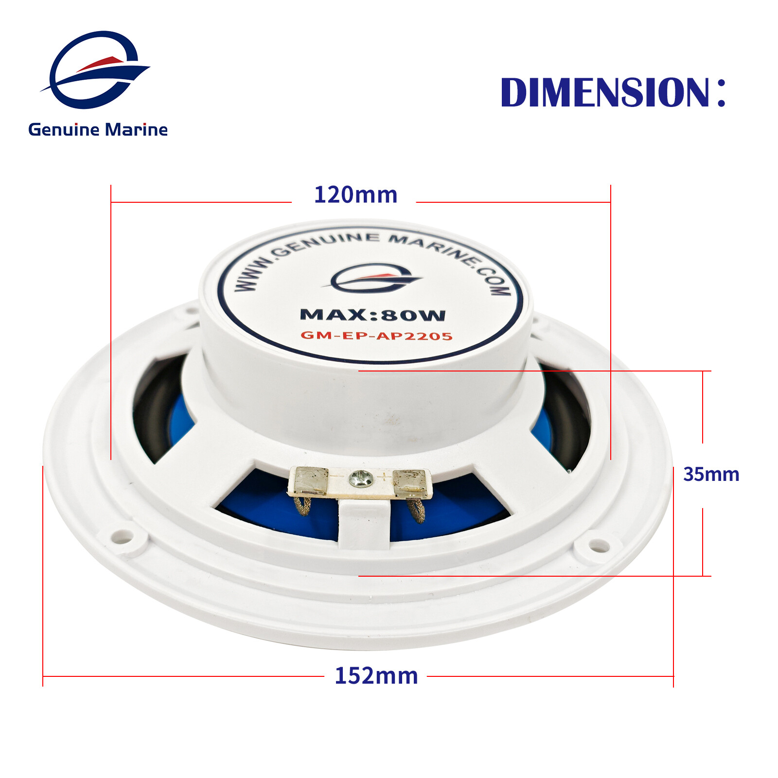 Waterproof boat Bluetooth radio and Marine speakers Receiver USB MP3 Yacht Audio