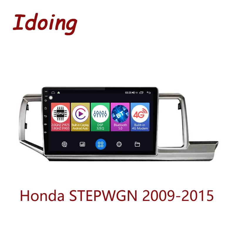 For Honda STEPWGN GPS Multimedia Video Player Auto Carplay Screen Android Radio