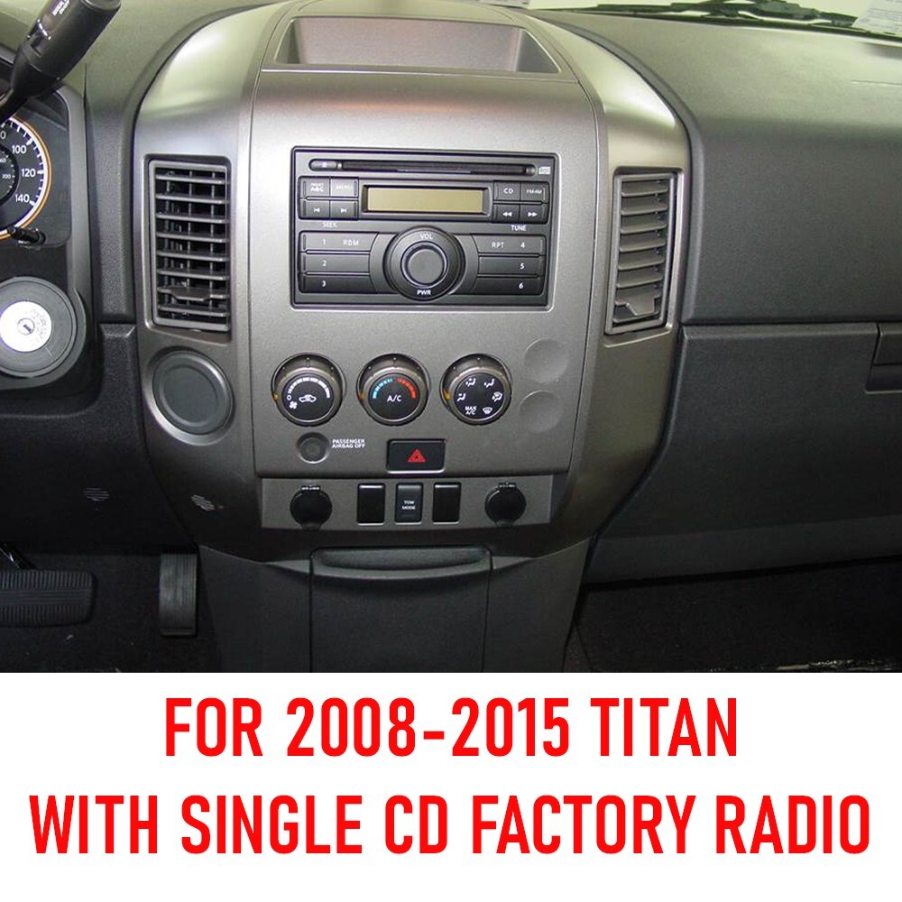 JVC KW-M180BT 6.75″ Touchscreen Bluetooth Car Stereo for 2009-2013 Nissan Titan
