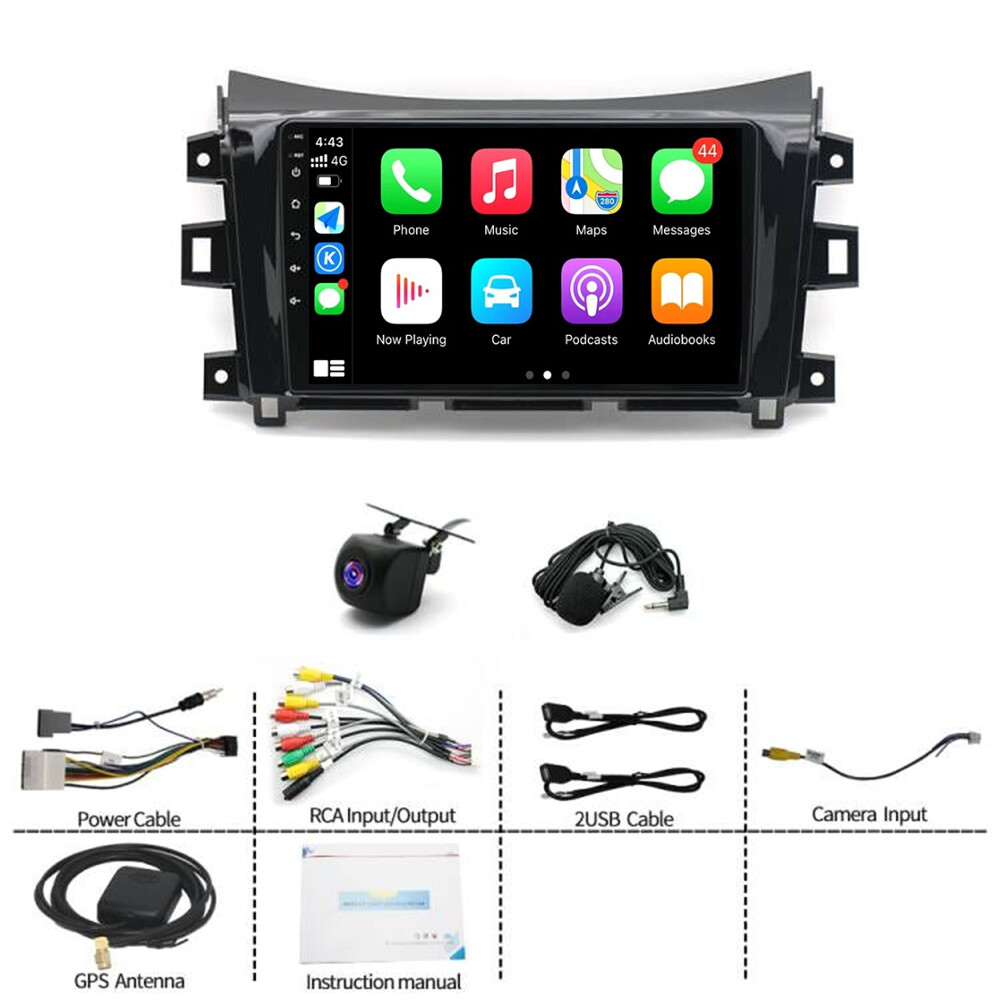 ANDROID 13 CAR STEREO GPS FOR NISSAN NAVARA 2015-2018 APPLE CARPLAY GPS 2GB+64GB