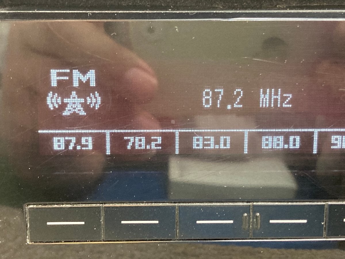 Toyota FT0052A 86120-26200 2DIN CD USB Audio Near Mint JAPAN