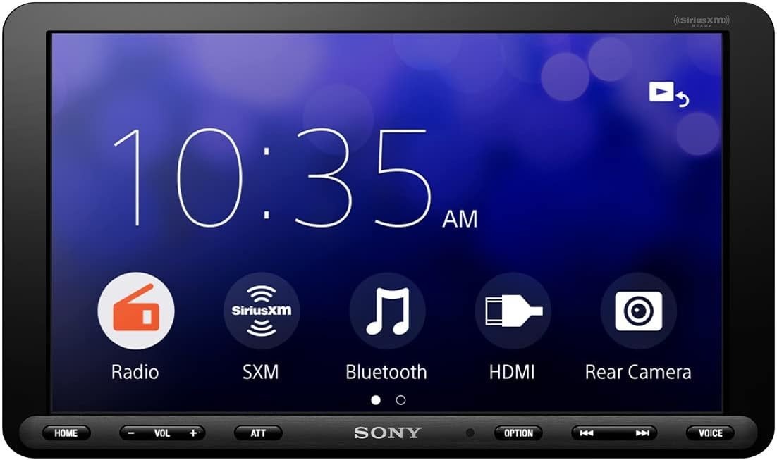 Sony XAV-AX8100 9-inch Floating Multi Media Receiver with Apple Carplay/Android