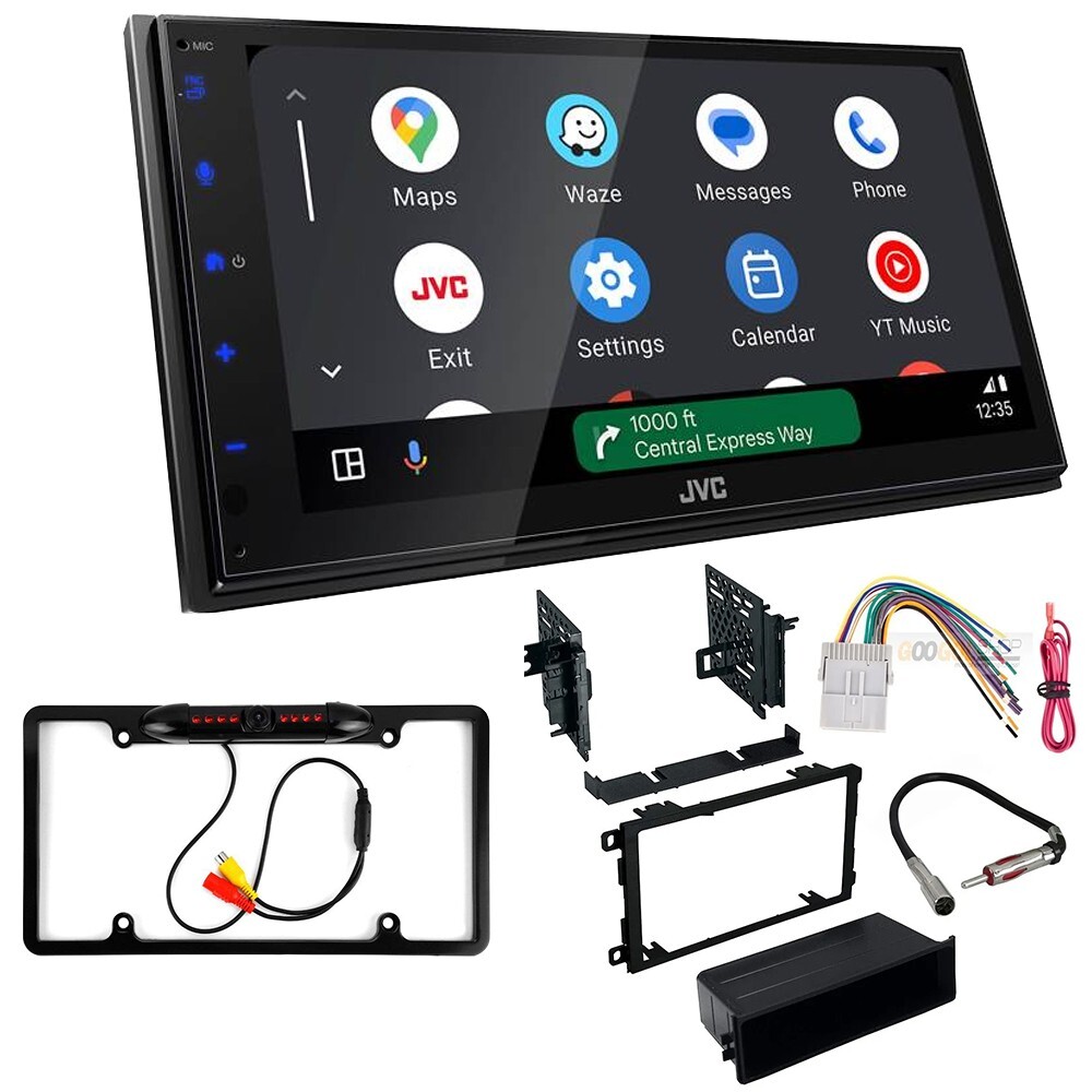 JVC KW-M690BW 6.8″ touchscreen Bluetooth Car Stereo for 2003-2006 Silverado 1500