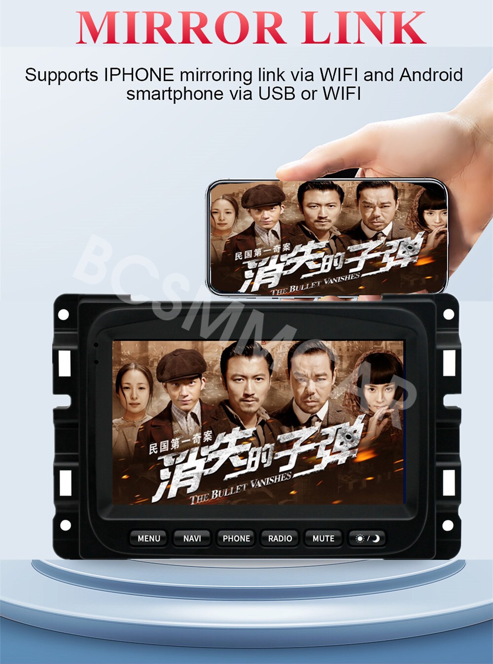 Touch Screen Car Radio Navigation Player Fit For Dodge RAM 2013-2018 For Carplay