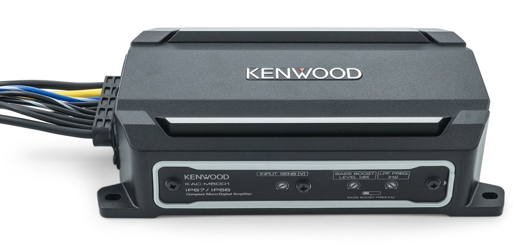 Kenwood KAC-M5001 Class D M Series Monoblock Marine Amplifier