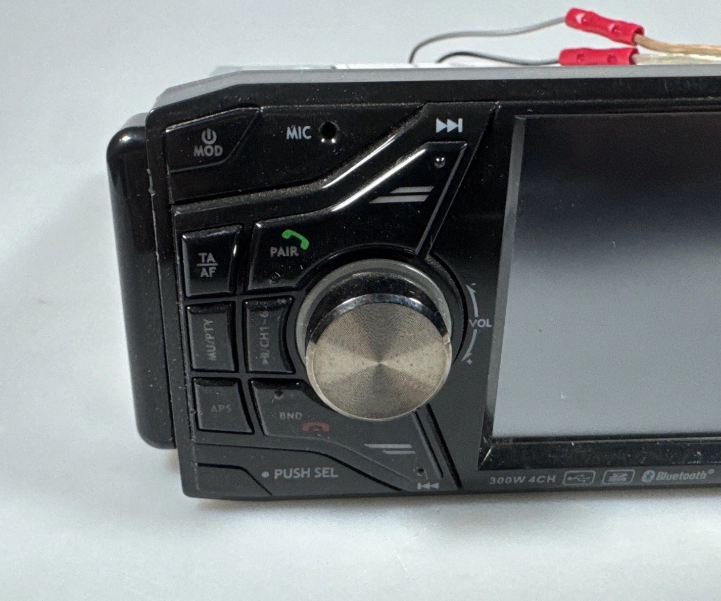 Power Acoustik PD-454B Double DIN Touchscreen DVD CD Bluetooth Car Stereo