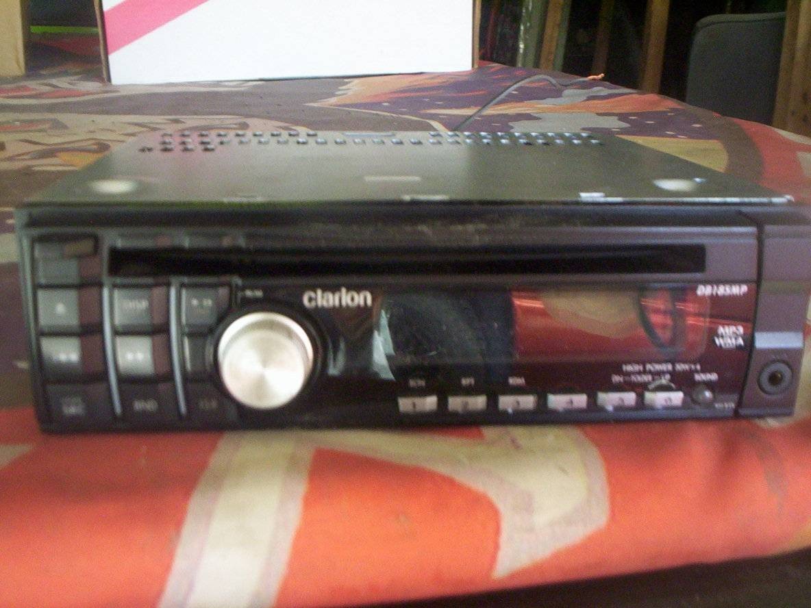 Clarion db185mp car stereo read description first