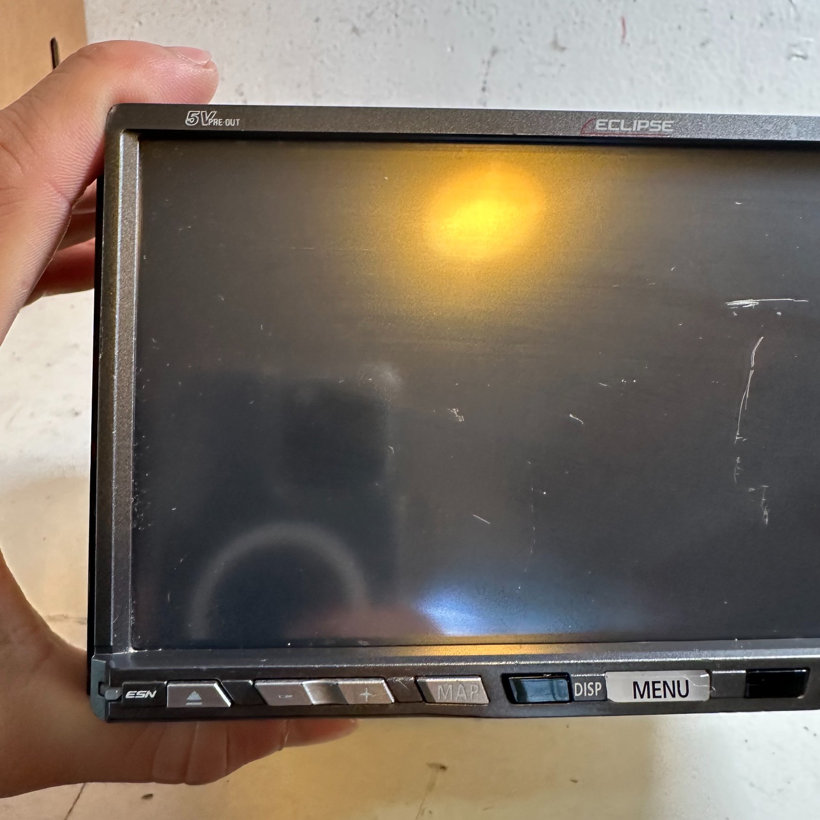Fujitsu Eclipse AVN 6620 7″ TFT LCD Built-in Amplifier DVD Navigation Receiver