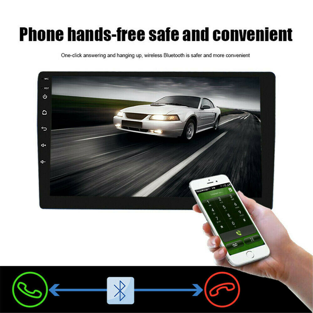 9″ inch Android 11 2+32GB 2 DIN Car Stereo GPS Navi MP5 Player WiFi BT FM Radio