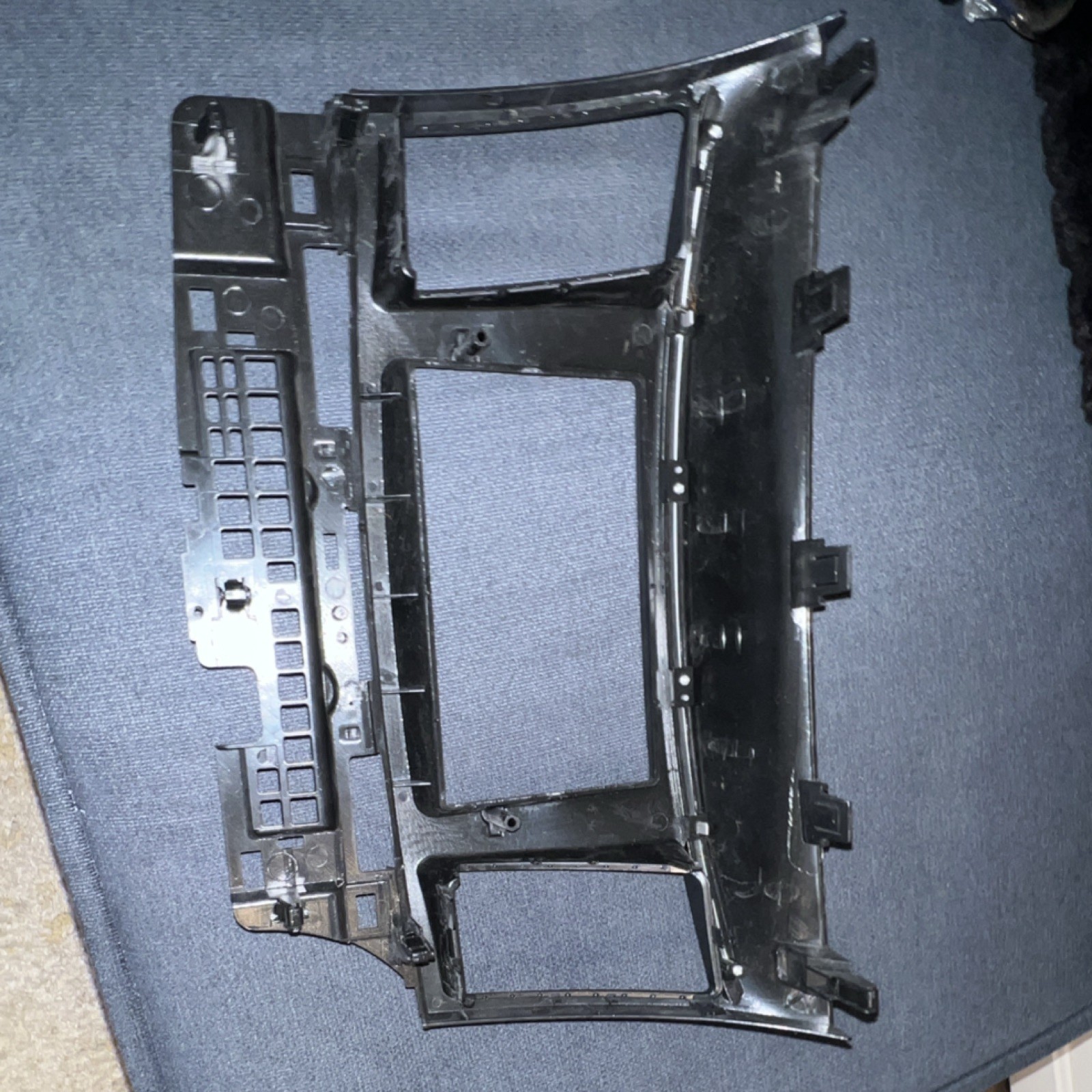 Mitsubishi Lancer Double Din Stereo Trim Plastic