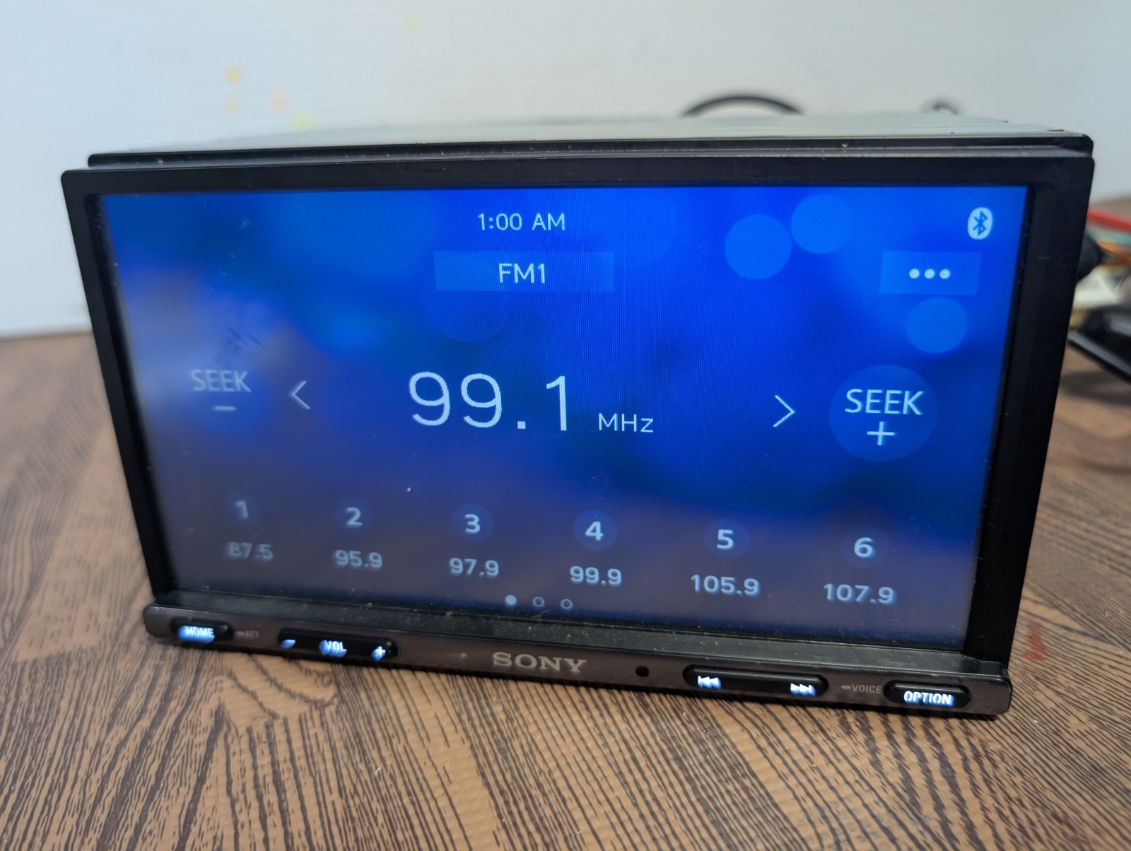 SONY XAV-AX3200 Receiver Bluetooth Car Audio Apple Android Play Radio Usb