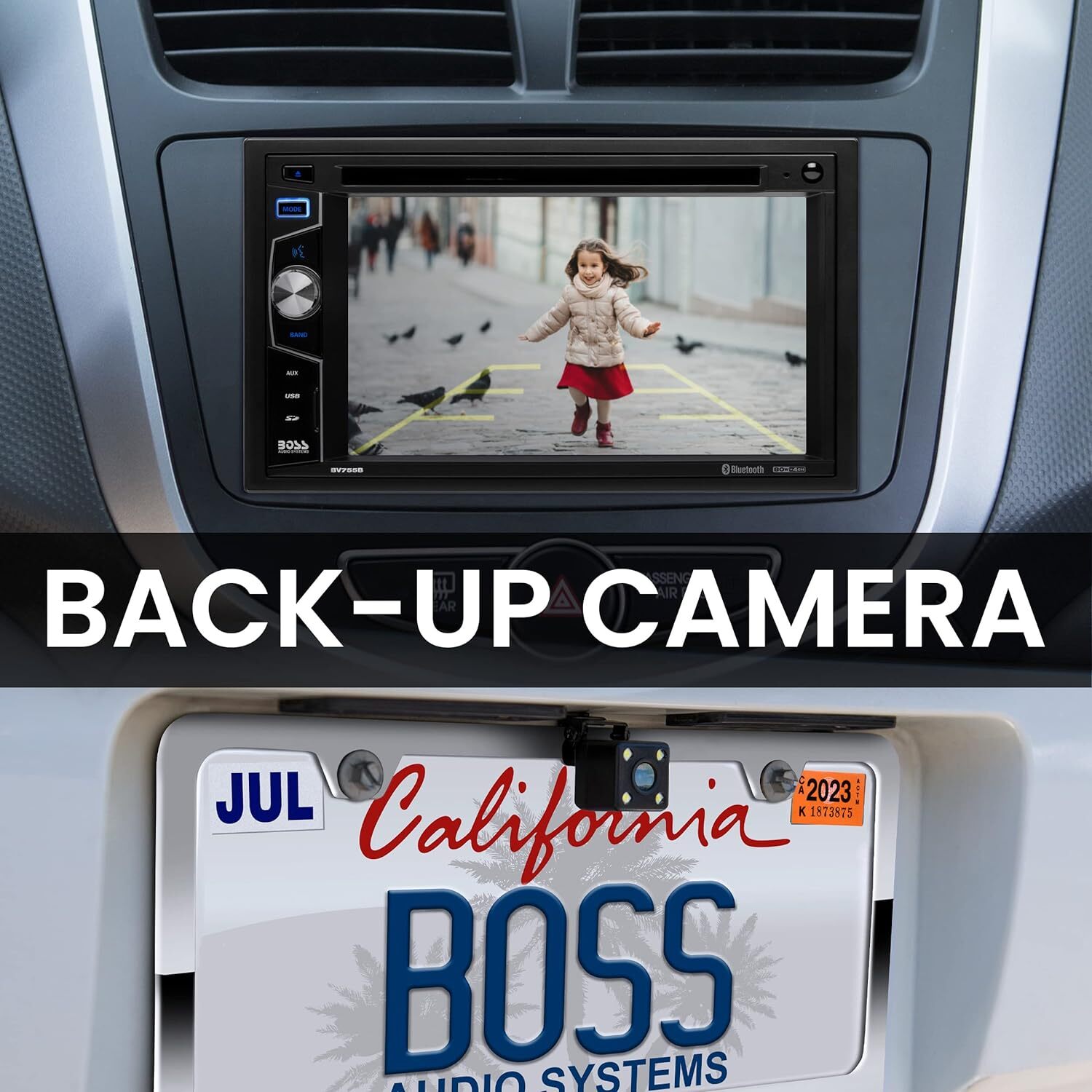 New BOSS Audio BV755BLC Car Stereo System 6.2 Inch Touchscreen, Bluetooth Audio