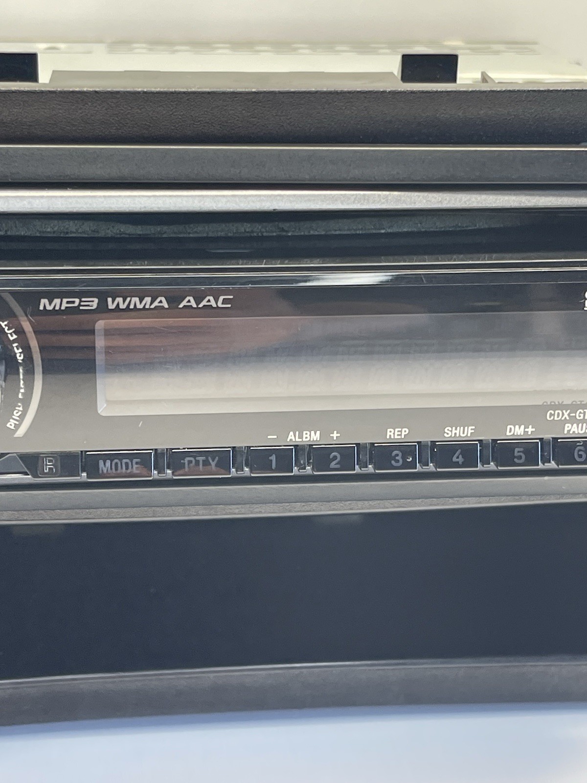 SONY CDX-GT440U Car Audio System Xplod Series CD AM/FM Detachable Face
