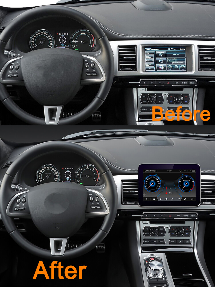 8.4″HD Car Stereo for Jaguar XF 2008-2015 GPS Navi Mirrorlink WiFi SWC RDS Radio