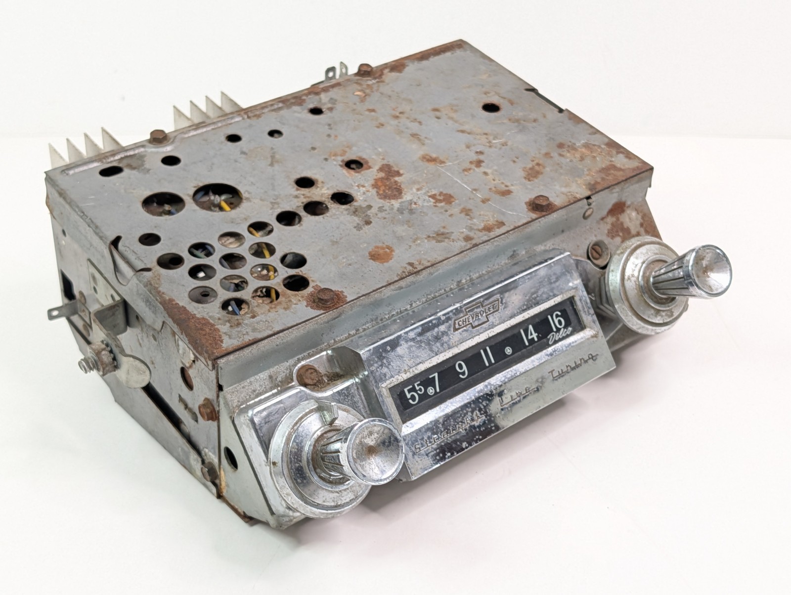 For Parts & Repair GM Delco Straight Line Tuning Radio 7280252-A Chevy Chevrolet