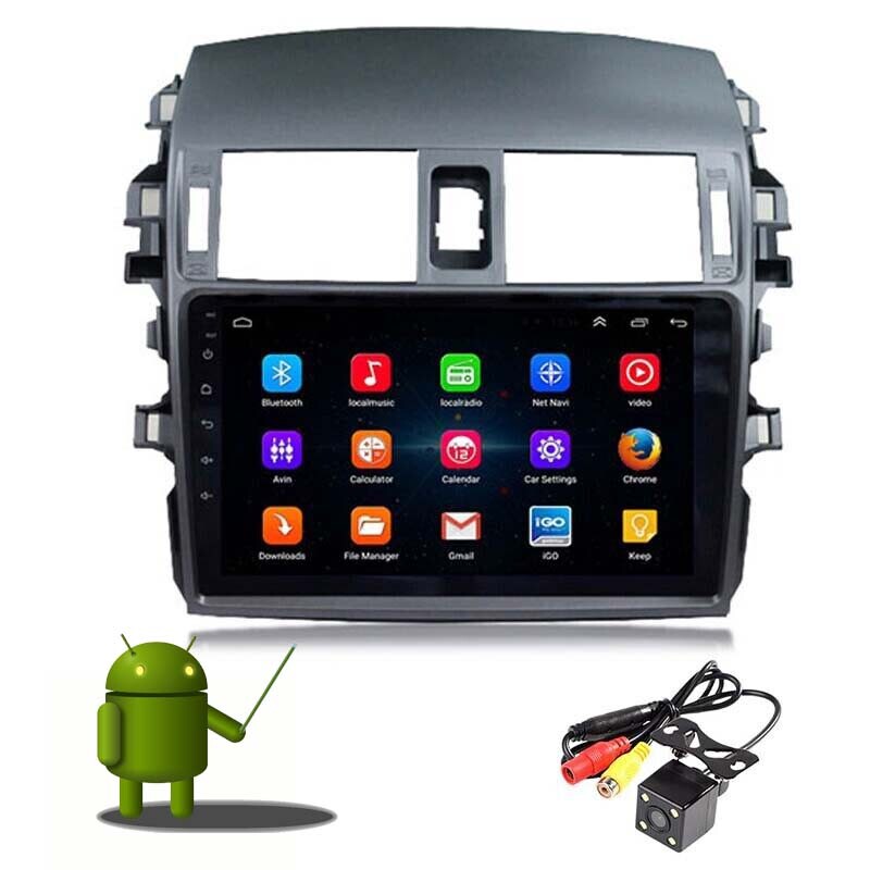 9″ Android 2 Din Car Radio GPS Navi WIFI 1+16G BT Multimedia Player for Toyota