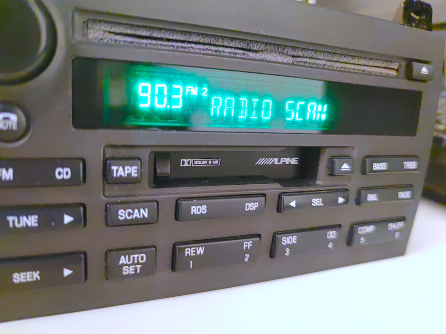 OEM HiFi ALPINE Radio Stereo Head Unit 3W1T-18C868-FH for Lincoln Town Car READ!