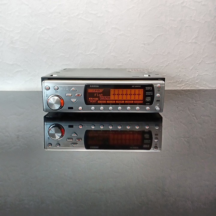 JVC KD-SH919 1DIN Car Audio CD Receiver WMA MP3 Stereo Tested Ships in 1 Day