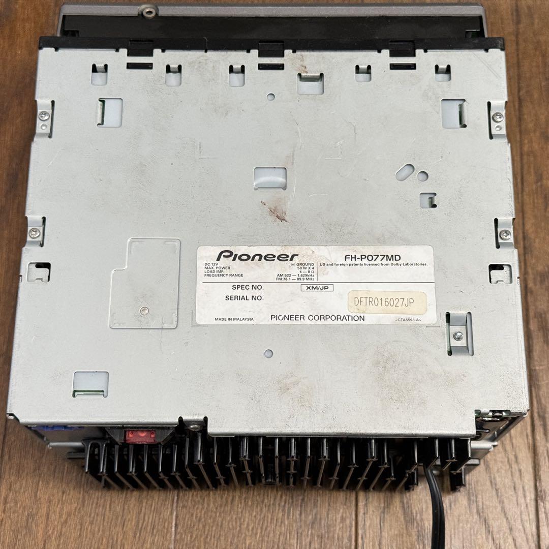 Pioneer Carrozzeria FH-P077MD CD/MD Player Car Audio Operation Guaranteed