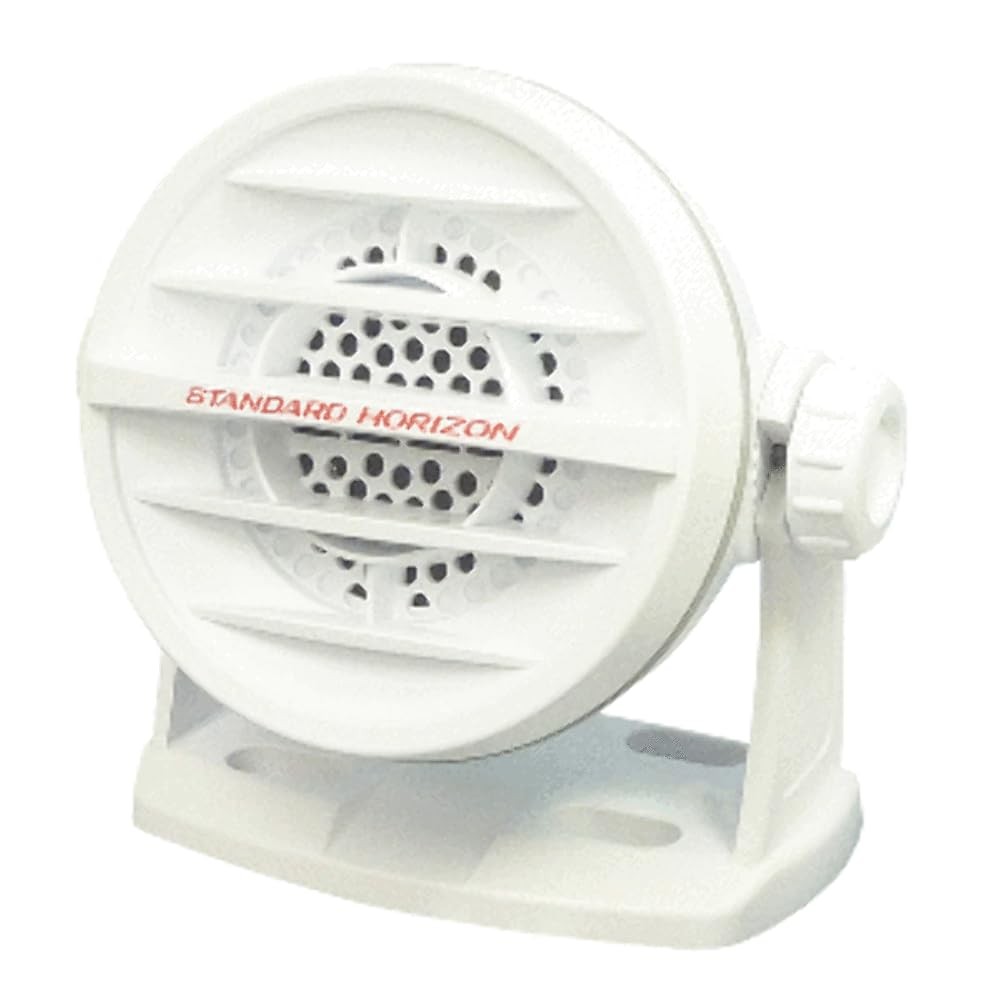 Standard Horizon MLS-410 Fixed Mount Marine Speaker 10W White Wired External