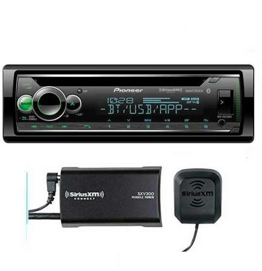 Pioneer DEH-S6220BS CD Receiver with SiriusXM Tuner and Antenna