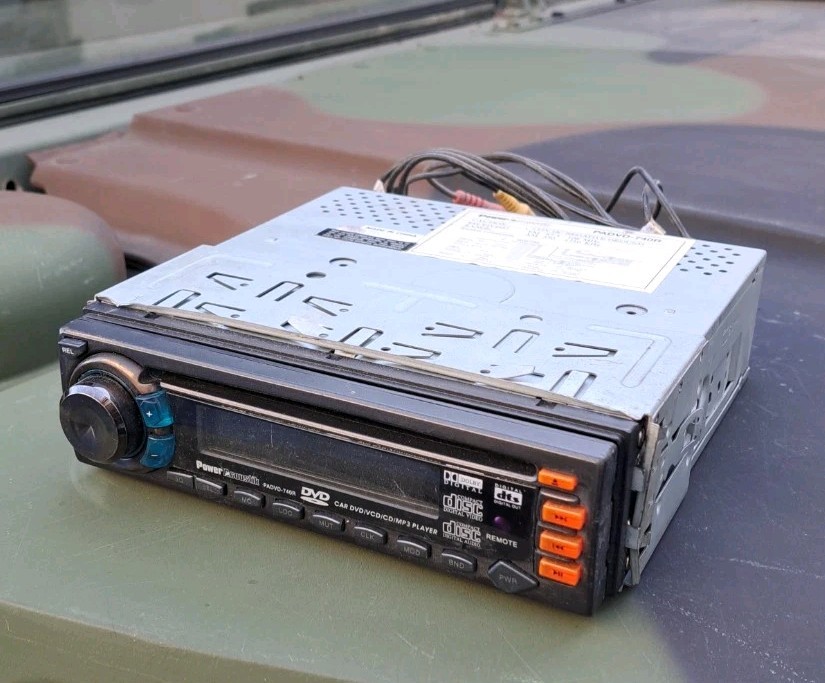 Vintage Power Acoustik PADVD-740R cassette player * as-is condition, untested