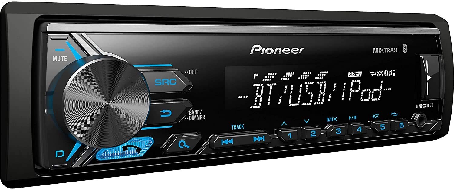 Pioneer MVH-X390BT Digital Media Receiver with Pioneer ARC app, MIXTRAX, Buil…