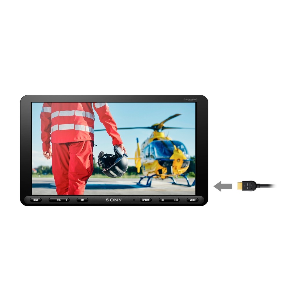 Sony XAVAX8100 8.95″ 1-DIN Digital Multimedia w/ CarPlay/Android Auto