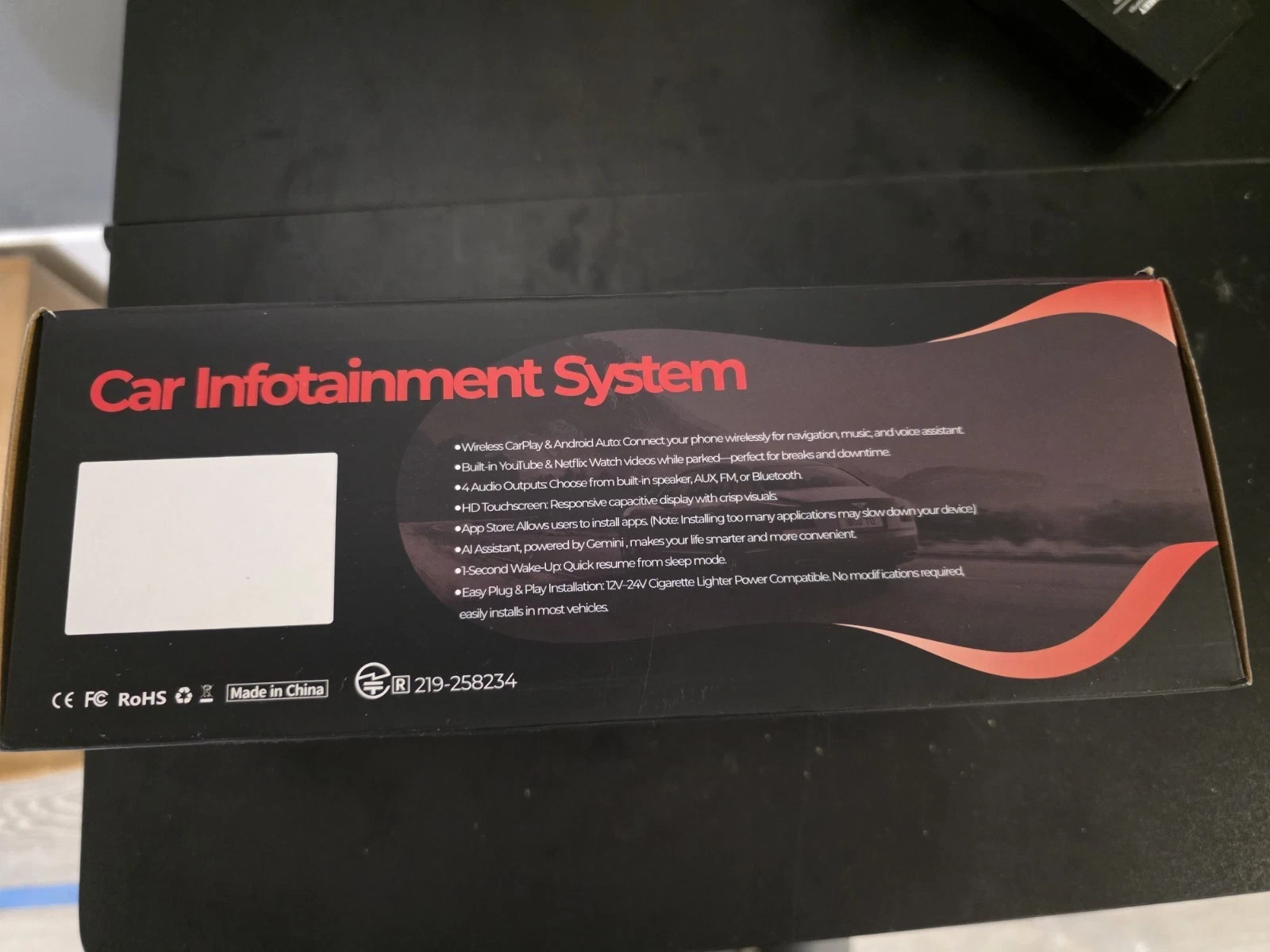 Car Infotainment System 10.25″ GPS Navigation w/IOS/Android NEW/OPEN BOX