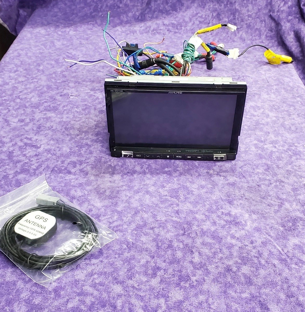 💥GOOD💥ALPINE INE-W977HD 7″ Digital Media GPS NAVIGATION RECEIVER 💥TESTED💥
