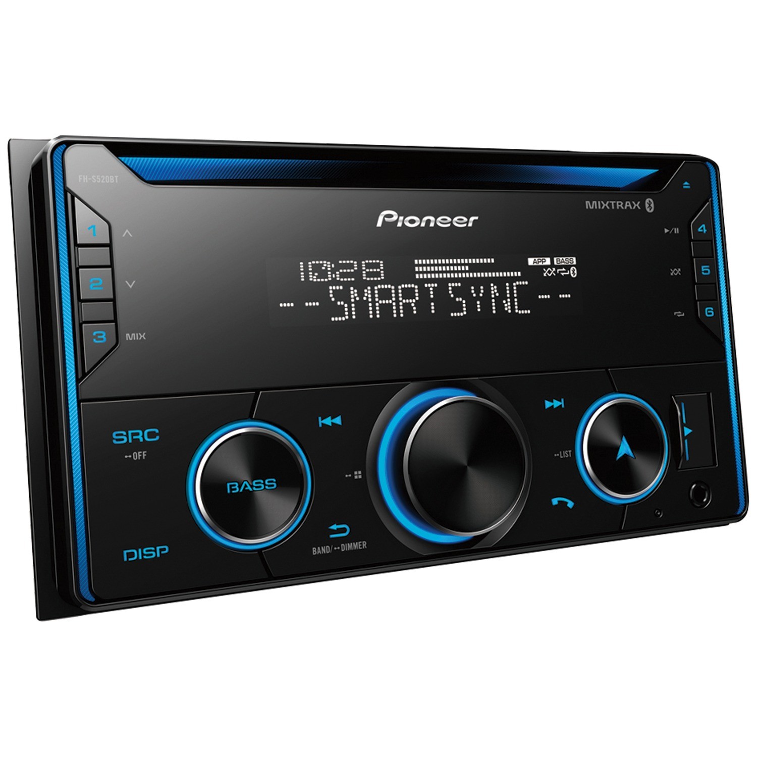 Double-DIN CD Receiver, Bluetooth