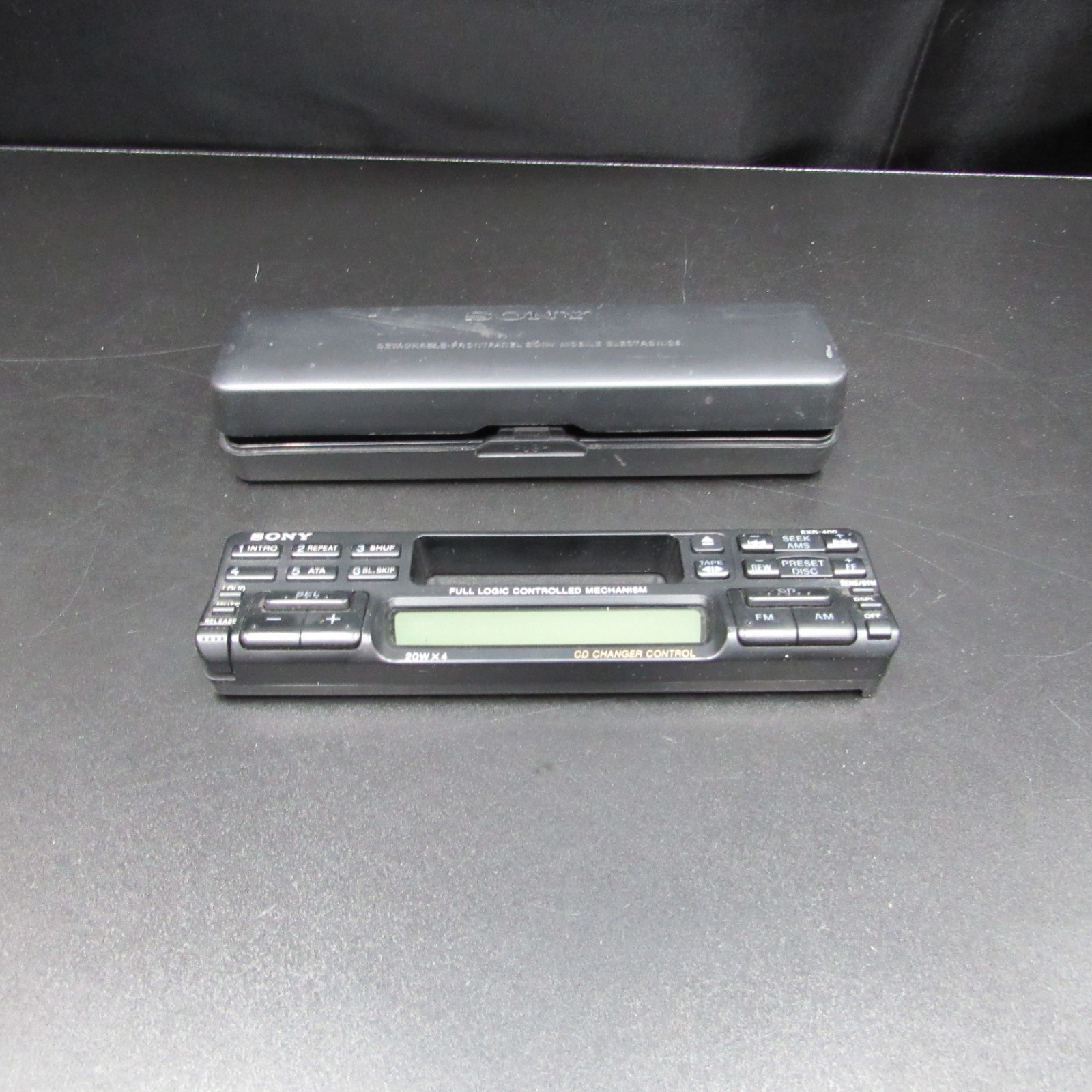 VINTAGE SONY EXR-400 Detachable Front Panel AM/FM Cassette Car Stereo