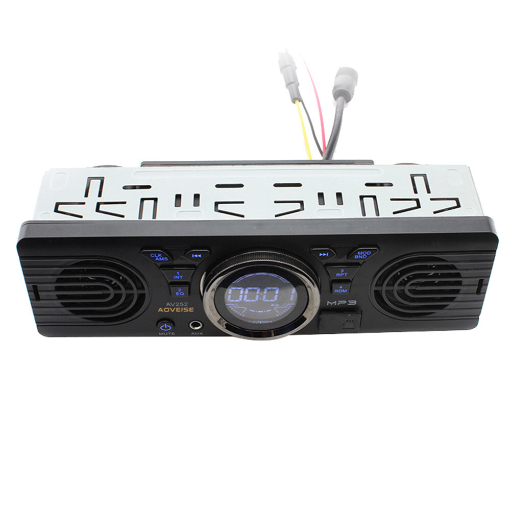 Single Din Car Stereo MP3 Player In-Dash Audio Radio Bluetooth FM AUX USB TF SD