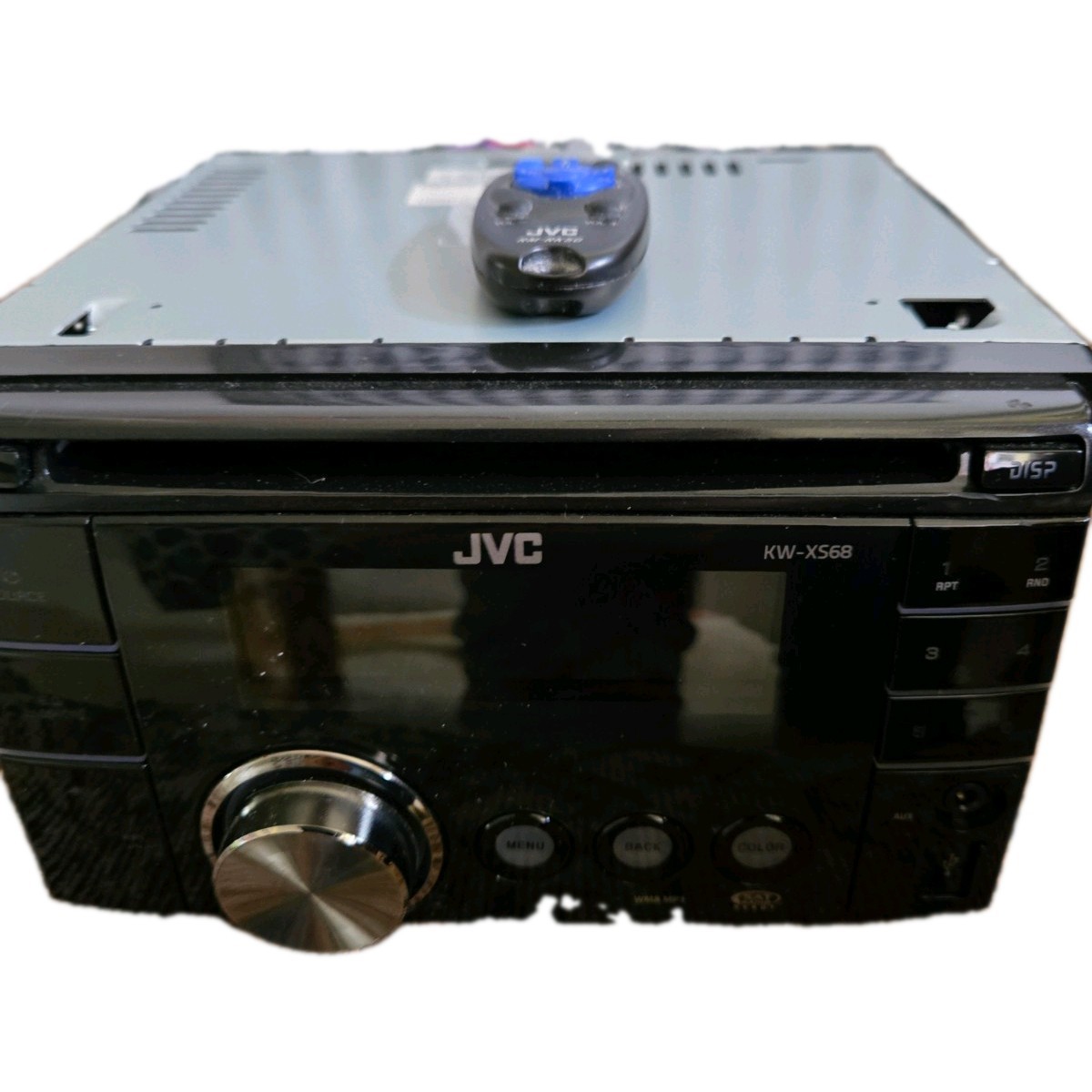 JVC KW-XS68 Universal Car Stereo Radio CD Receiver, Aux, USB With Remote