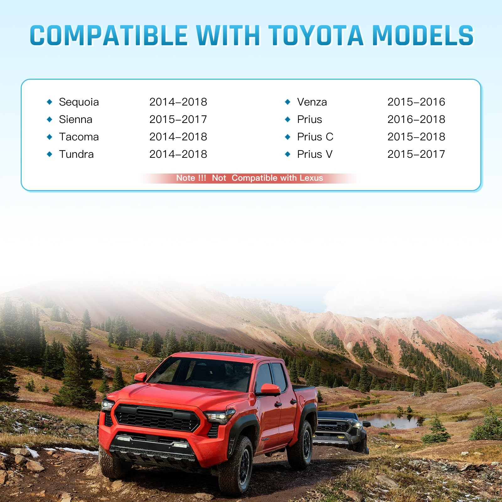 2025 Navigation SD Card Update 86271 0E077 Compatible with Toyota Black