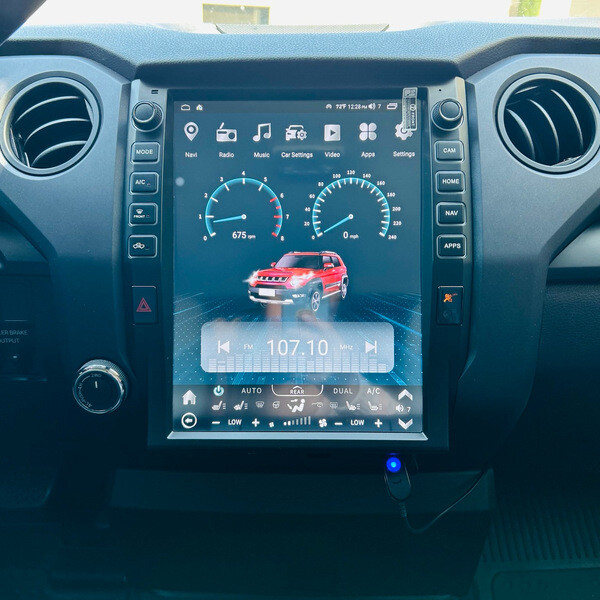 1″For Toyota Tundra 2014-2021 Car radio Player GPS Navigation Stereo 8G+128G