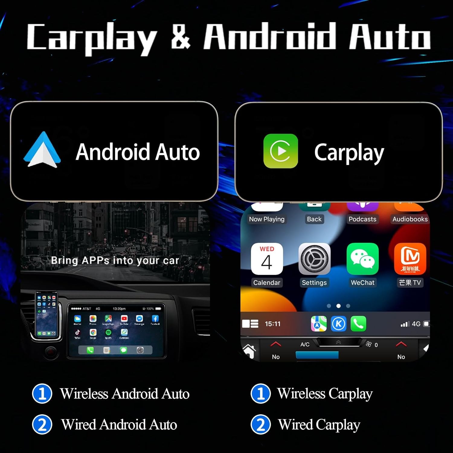 for Acura TSX 2004-2008 Android Car Stereo Radio Tesla Style Touchscreen 5G WiFi