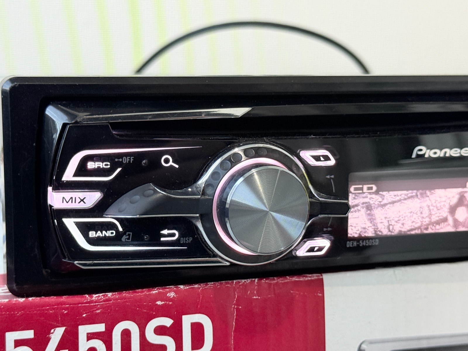 Pioneer DEH-5450SD Car Stereo Cd Player USB Sd AUX MP3 1DIN Radio
