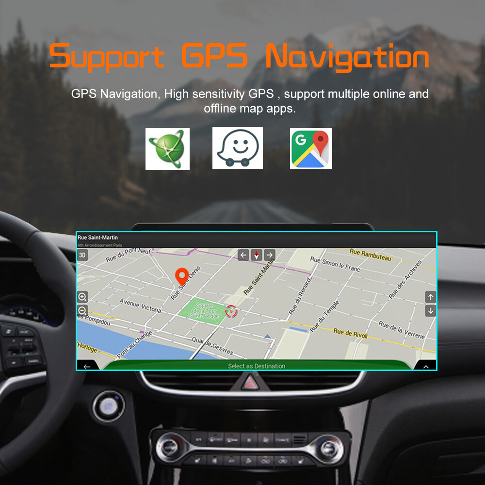 For Lexus LS460 2006-2012 Car Stereo Radio GPS Navi BT Android 12 Unit RDS 4+32G