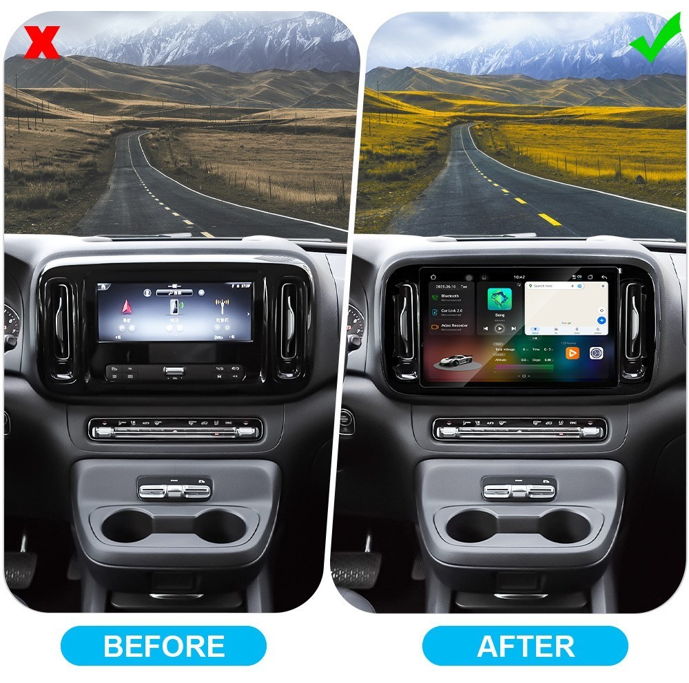 13.3″ 6G+128G Android 13 CarPlay Car Radio GPS For Mercedes Benz Vito Metris